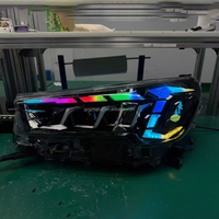 Feux avant à LED RGB pour Toyota Hilux 2020-2024, ensemble de phares avant, feux de signalisation, accessoires de voiture, kit carrosserie DRL