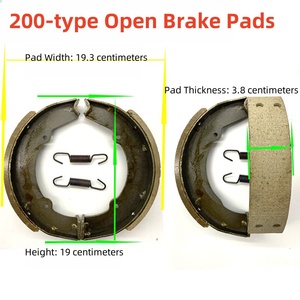 Accesorios para Motocicletas: Pastillas de Freno, Zapatas de Freno, Bloques de Freno en Tamaños 130/160/180/200/220/250 - Product Image 6