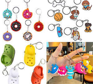 Portachiavi Personalizzati in PVC 2D e 3D, Portachiavi 3D a Forma di Palloni Sportivi Inclusi Calcio, Rugby, Pallavolo, Tennis - Product Image 3