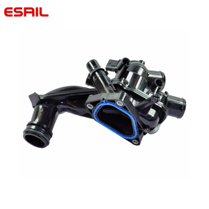 Boîtier de thermostat Coolant1336.CC V759927780 V764558180 9804315380 avec capteur 4 broches pour <span class=keywords><strong>PEUGEOT</strong></span> 207 <span class=keywords><strong>208</strong></span> 508 3008 5008 - Product Image 1