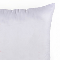 Taie d'oreiller décorative en satin personnalisée avec logo taie d'oreiller en polyester blanc vierge