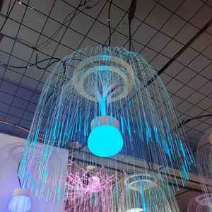 Lampe méduse pour la décoration paysagère des parcs, lumière décorative extérieure IP65, crée une ambiance de rêve dans le jardin et un décor pittoresque. - Product Image 1