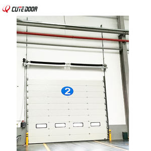 Panneau de porte de garage sectionnelle en acier métallique avec <span class=keywords><strong>isolation</strong></span> en mousse de <span class=keywords><strong>polyuréthane</strong></span> de style moderne extérieur Tenghui, nouveau design, en vente - Product Image 6