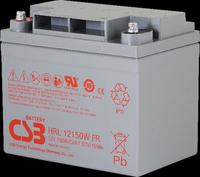Batterie au plomb-acide scellée AGM VRLA haute performance CSB HRL12150W 12V 150W pour alimentation sans interruption Eaton APC, éclairage d'urgence