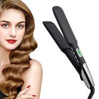 Lisseur et boucleur professionnel 2-en-1 MK-152 en céramique, 1 pouce, pour des cheveux lisses et sans dommages
