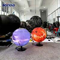 Pantalla LED Esférica a Todo Color con Forma de Globo, Personalizable de 360 Grados, 0.4m, 0.5m, 0.6m, 1m, 1.5m, 2m, 3m, para Escenarios, Eventos y Exhibiciones