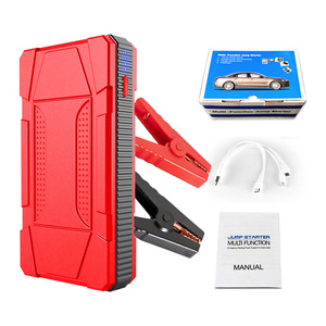 Заводской хит продаж: сверхмощное портативное пусковое устройство для автомобиля 12В, аварийный аккумуляторный стартер, инструменты для экстренной помощи, фонарь-бустер - Product Image 5