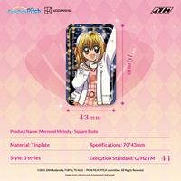 Joyouth - Boîte carrée en fer blanc sous licence Mermaid Melody Pichi Pichi Pitch, figurine de collection, marchandise officielle IP, vente en gros Japon