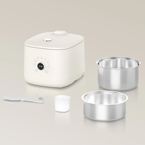 Cuisinière à riz intelligente 3L pour usage domestique avec fonction faible teneur en <span class=keywords><strong>sucre</strong></span>, 7 programmes de cuisson, bouton rotatif, écran tactile numérique, minuterie 24H - Product Image 3