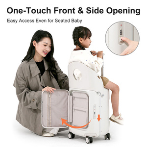 Nouvelle <span class=keywords><strong>Valise</strong></span> à Roulettes 2026 pour Enfants, Bagage Cabine 20 Pouces avec Roues Anti-Roulis et Port de Chargement USB - Product Image 3