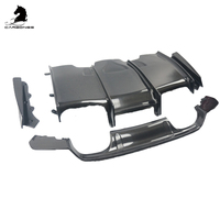 Lame de pare-choc arrière en Fiber de carbone, protection de voiture, Type PSM, pour BMW F80, F82, F83, à partir de 2015, 4 pièces
