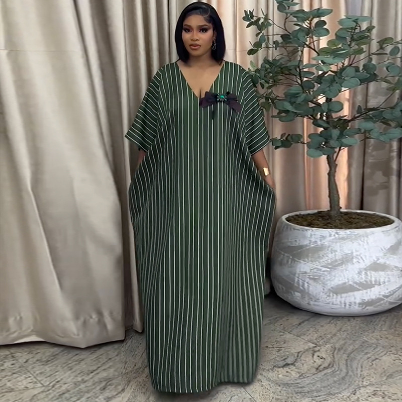 Floral Green Dress - Spring New Arrival Women's Midi