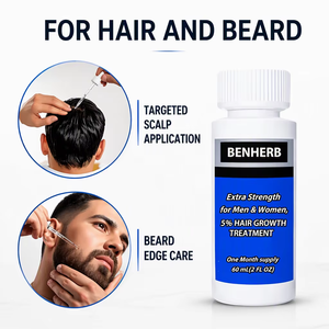 5% Biotin Haarwuchs-Lösung 60ml USP-Formel für Männer Kopfhautpflege-Serum - Product Image 5