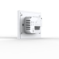 Tuya App AC 95/240V 5/16A 5 + 1 + 1 Chaudière à gaz au sol électrique programmable Chauffage LCD Écran tactile Thermostat intelligent