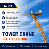 Grue de construction économique de 10 tonnes 7015 offrant une levée fiable et une économie d'énergie, prix direct fabricant, nouveauté