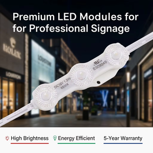 Module LED OEM 1,2W avec puce Samsung pour lettres 3D rétroéclairées, enseignes lumineuses, étanche IP68, ADLED - Product Image 6