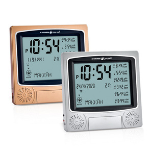 Horloge numérique de prière islamique HA-4010, heure Saso passée 1650, Code de ville, Usb <span class=keywords><strong>Al</strong></span> Fajr, Table musulmane automatique, horloge Azan, 101 - Product Image 2