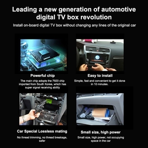 Sản phẩm mới tốc độ cao 90 km/h H.264 / AVC MPEG4 di động kỹ thuật số xe DVB-T2 TV Receiver - Product Image 4