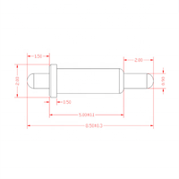 Pogo pin – broches de contact électriques à ressort 5A personnalisées, haute qualité, fourniture d'usine