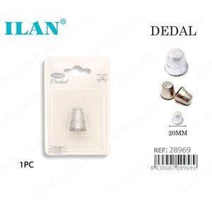 Ditali di protezione Ilan Dedal da 20 mm per cucito e lavori di precisione - Product Image 1