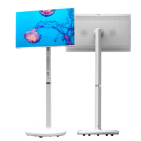 Téléviseur intelligent Android 32 pouces avec écran tactile intégré, interface Type-C, prise en charge de l'animation pour une utilisation en intérieur/extérieur