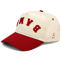 Gorras de Béisbol Unisex HBA54 Premium, Personalizables al por Mayor, Bordadas, con Visera Curva, 5 Paneles, 100% Algodón, Cierre de Hebilla, para Uso Diario