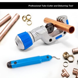 BESUN <span class=keywords><strong>Coupe</strong></span>-<span class=keywords><strong>tube</strong></span> et alésoir conique asymétrique de qualité industrielle pour la réfrigération et la climatisation, métrique et impérial, à double <span class=keywords><strong>pince</strong></span> - Product Image 6