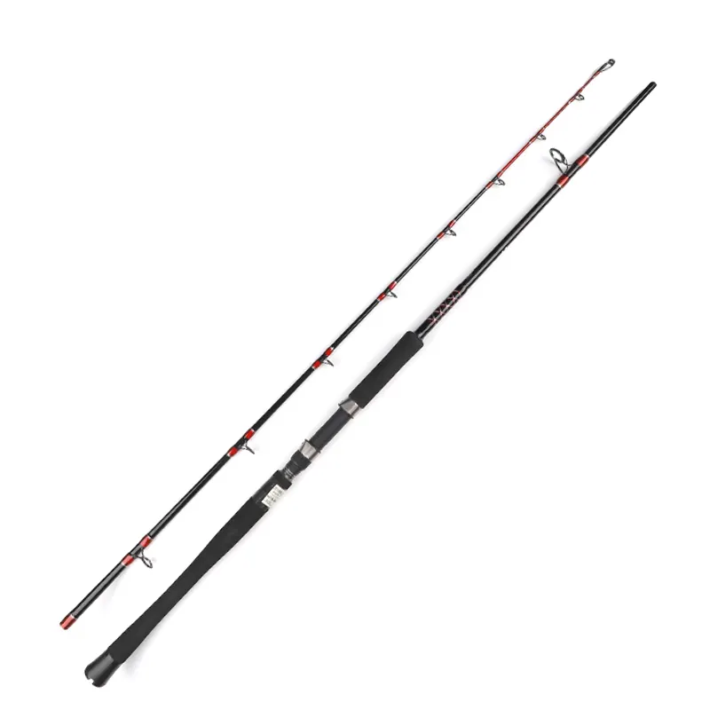 7' durable graphite and fiberglass 2 pieces spinning rods ugly stick