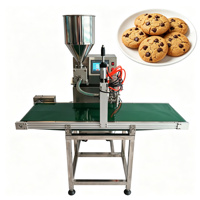 Machine de remplissage semi-automatique pour biscuits aux pépites de chocolat, cupcakes, madeleines, mousses, parfaits, gâteaux feuilletés, puddings