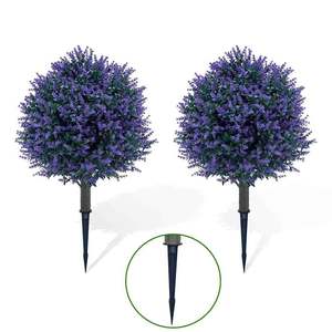 Plantes artificielles en buis en PE résistant aux UV, topiaire d'extérieur, faux arbustes à picots, décoration de porche avant, <span class=keywords><strong>aménagement</strong></span> <span class=keywords><strong>paysager</strong></span>, arbustes, Pâques - Product Image 4