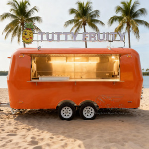 Commercial Mobile Food Cart Design Smoothie Dessert Pancake Donut Turkey <strong>Vending</strong> <strong>Machines</strong> Food Trucks - Product Image 1