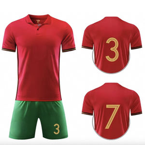 Conjuntos De Ropa De Fútbol De Color Degradado Camisetas De Fútbol De Calidad Superior Portugal Uniforme De Fútbol Jersey Uniforme De Fútbol Personalizado - Product Image 5