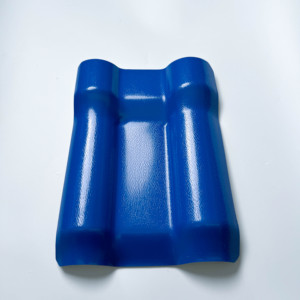 Tuiles de toit en <span class=keywords><strong>PVC</strong></span> imitation ardoise, résistantes à la chaleur, imperméables, ignifuges, design traditionnel pour villas, temples, hôtels - Apparence luxueuse - Product Image 5