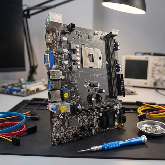 PCWINMAX Brand New OEM HM77 PGA989 DDR3 Desktop Motherboard in Stock Wholesale Bulk for Industrial Embedded System Builds