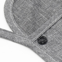 Sac de rangement suspendu pour poussette bébé en coton, best-seller transfrontalier, avec fermeture à bouton-pression et grande capacité pour le rangement des affaires de bébé