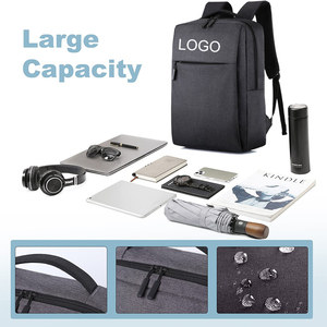OEM logotipo personalizado de alta calidad puerto de carga USB inteligente informal deportes escuela viaje mochila bolsa de ordenador al por mayor bolsa de Ordenador Portátil Bolsa