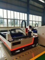 Machine de découpe laser à fibre CNC 3015 1500W pour tôles, acier et acier inoxydable, haute précision avec Raycus/MAX
