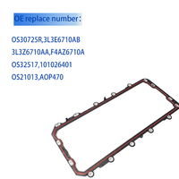 Gasket Bak Oli Mesin Cocok untuk Ford Avanti Lincoln Panoz Qvale 1996-2011 4.6L V8 OE OS30725R 3L3E6710AB
