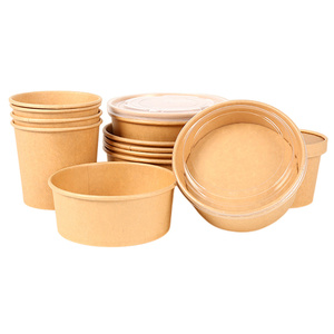 Boîte d'emballage alimentaire en PP Boîtes en carton biodégradables de qualité alimentaire Boîtes artisanales Fenêtre transparente en plastique pour livraison de nourriture à emporter - Product Image 4