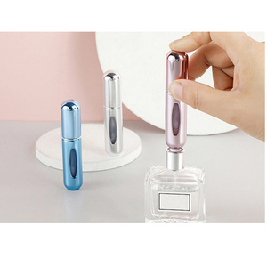 Phun nước hoa chai xách tay mini bơm lại nước hoa phun chai phun mùi hương bơm trường hợp bơm lại nhôm 5ml mỹ phẩm - Product Image 1