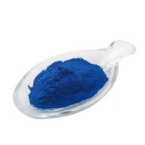 غك-كيو مستحضرات تجميل درجة المواد الخام مسحوق الببتيد الأزرق غك-كيو غك-كيو الببتيد النحاسي CAS 49557-75-7