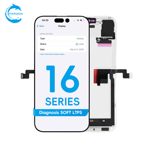 STAROZON ผู้ผลิตจอแสดงผล OLED LTPS สำหรับโทรศัพท์ <span class=keywords><strong>iPhone</strong></span> <span class=keywords><strong>16</strong></span> Plus <span class=keywords><strong>Pro</strong></span> Max หน้าจอความสว่างสูง ครอบคลุมสีได้หลากหลาย - Product Image 1