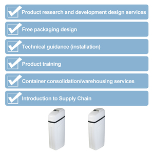 2000L Mỗi Giờ Tự Động Tái Tạo Hệ Thống Làm Mềm Nước Bằng Nhựa Cấp Thực Phẩm Cho Khu Dân Cư - Product Image 3
