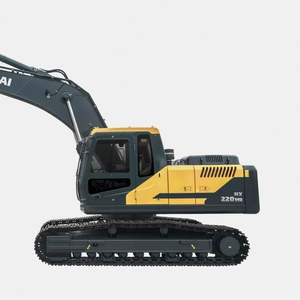 Excavadora de cadenas Hyundai de 21 y 22 toneladas Hx220HD con motor Cummins - Product Image 1