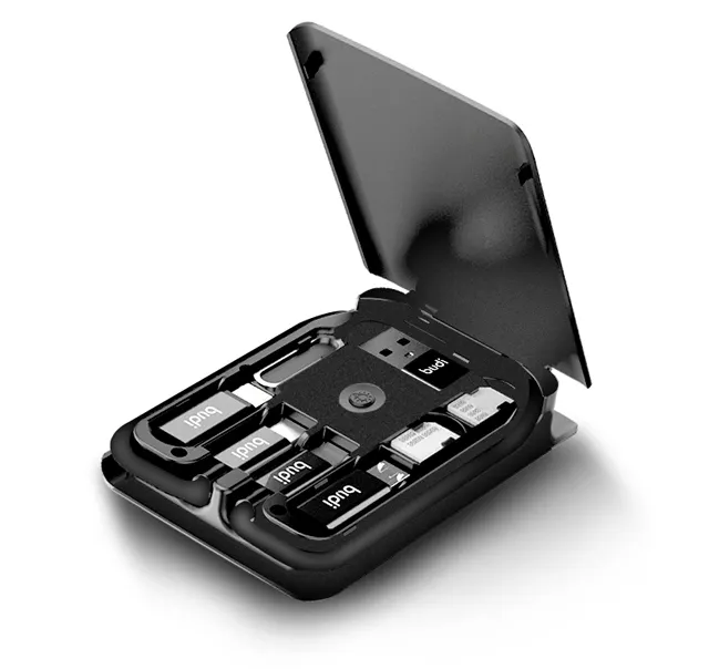 Budi 5W portatile universale caricabatterie del telefono cellulare senza fili