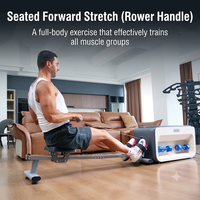 Banc de musculation multifonctionnel réglable, banc de fitness électrique avec presse à jambes et rangement pour haltères