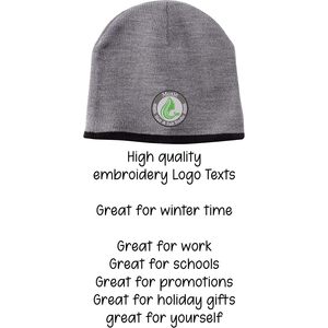 Custom Embroidery Logo Texts Design 2025 Cp91 Winter Beanie <b>Hats</b> with Your Own Design - Product Image 5