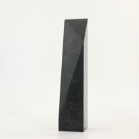 2024 Trophée de récompenses en marbre multicolore personnalisable Conception atmosphérique simple pour les prix de plaque d'assurance Fabricant de pierres