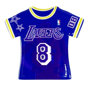 Magnete per Frigorifero in Ceramica Ecologico e Durevole, Souvenir Sportivo 3D Personalizzato NBA, Regalo per Magic <span class=keywords><strong>Johnson</strong></span> - Product Image 6