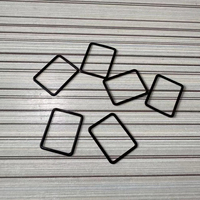Joints carrés en caoutchouc souple personnalisables avec résistance à haute température Options EPDM Foam/PVC